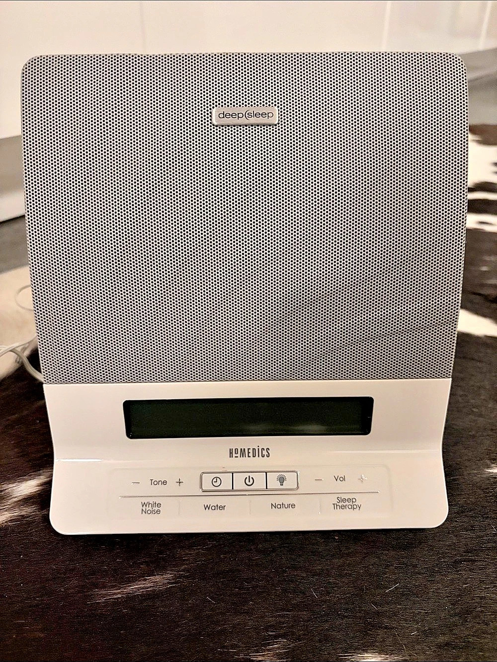 HoMedics Deep Sleep White Sleep Therapy Sound Machine